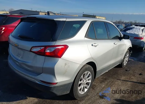 2018 Chevrolet Equinox Ls из США, поврежденный, VIN 3GNAXHEV6JS642937